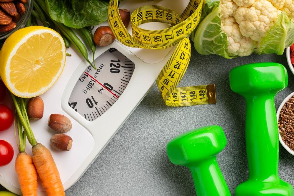 Scientific research on natural weight loss compounds showing laboratory equipment and molecular structures